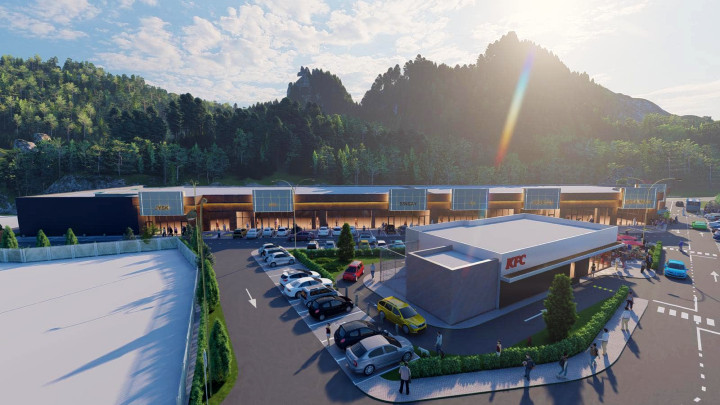 Primul mall de pe Valea Prahovei se construiește la ieșirea din Sinaia, spre Poiana Țapului Valea Prahovei